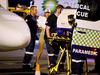 Touching detail as sick newborn lands in Aus