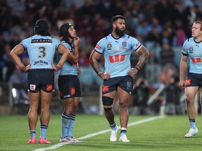 While acknowledging he hasn’t dominated in the Origin arena, Haas has hit back at critics, suggesting there is more going on in the game than what you see on TV. Picture: Getty Images