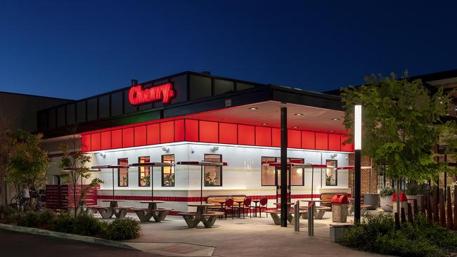 Cherry Burger in Noarlunga Centre.