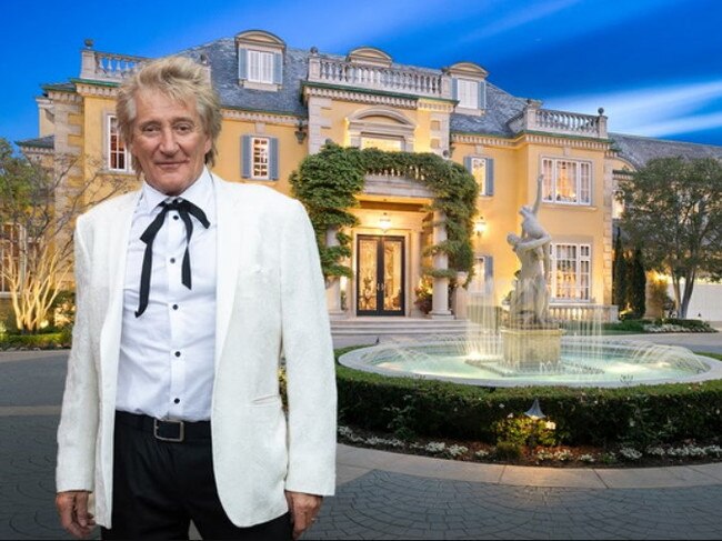 Rod Stewart house for sale. Picture: Realtor.com/MLS