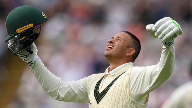 This is what it means for Khawaja. Photo by Stu Forster/Getty Images