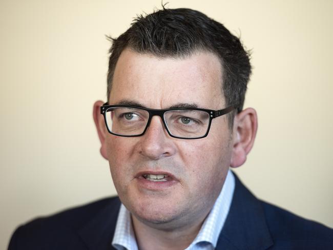 Victorian Premier Daniel Andrews wants the PM to demonstrate he’s actually got the numbers. Picture: AAP