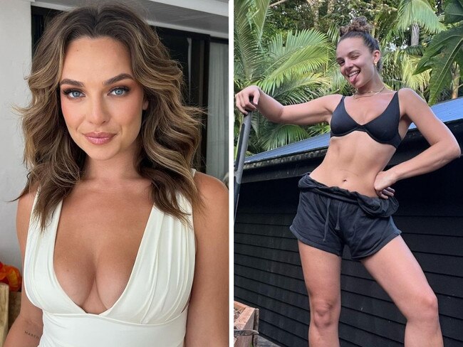 Abbie Chatfield has lashed speculation about her “changing body”, explaining it’s caused by many things but it’s “no one’s business”. Picture: Abbie Chatfield/Instagram