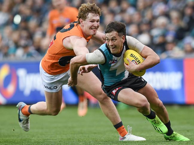 The Giants were off their game the last time they travelled to Adelaide Oval. Picture: Mark Brake/Getty Images