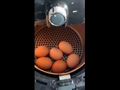 Air fryer boiled eggs