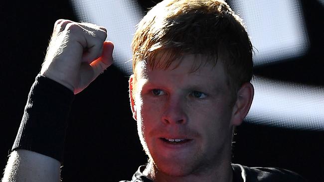 Kyle Edmund is the first man through to the semi-finals. Photo: AFP PHOTO / Greg Wood