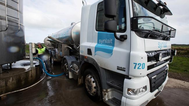 About 99.6 per cent of Synlait shareholders voted in favour of securing a rescue loan from major Chinese investor Bright Dairy. Picture: Bloomberg