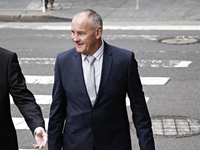 Chris Dawson walking in to the Supreme court in Sydney last year. PICTURE: NCA NewsWire/Adam Yip