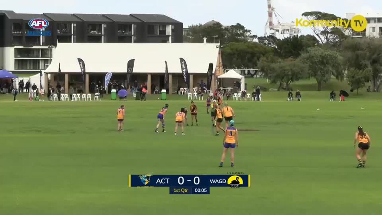 Replay: ACT v WA Gold (Women 35s) - AFL Masters National Carnival Day 3