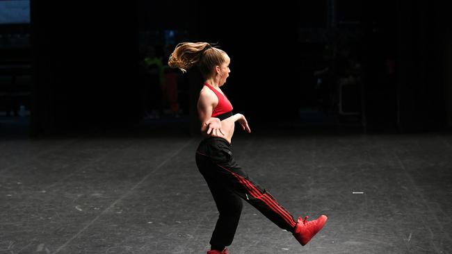 Age 7 to 12 Hip Hop Solo. Emma Ball. Picture: Shae Beplate.