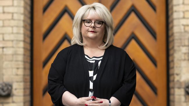 Magda Szubanski guest stars in the TV series My Life Is Murder. Source: Network 10