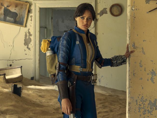 Ella Purnell says the stunt work in Fallout was hard.