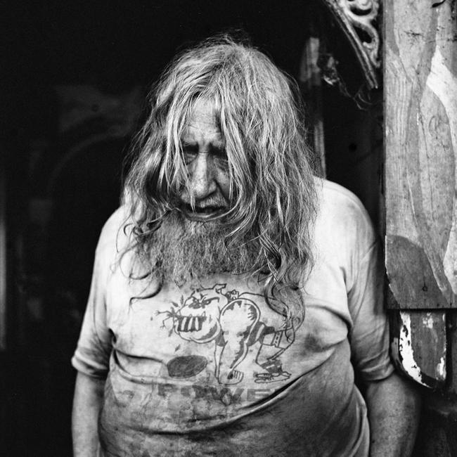 A picture taken of Royce Wells by photographic artist Alex Frayne last week.