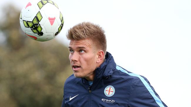 Former Melbourne City midfielder Erik Paartalu is struggling to break into the Jeonbuk line-up. Picture: George Salpigtidis