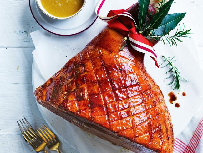 Curtis Stone taste Christmas recipe Maple Glazed Ham