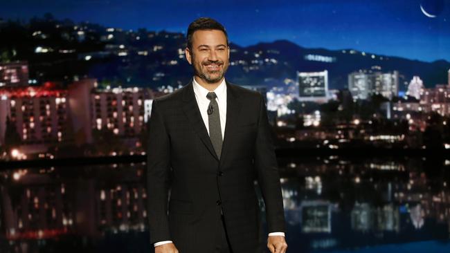 Jimmy Kimmel devoted his opening monologue on Monday to Rodgers. (Randy Holmes/ABC via Getty Images)