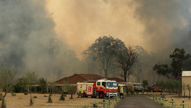 Fires at Bargo just two weeks ago. Picture: Britta Campion