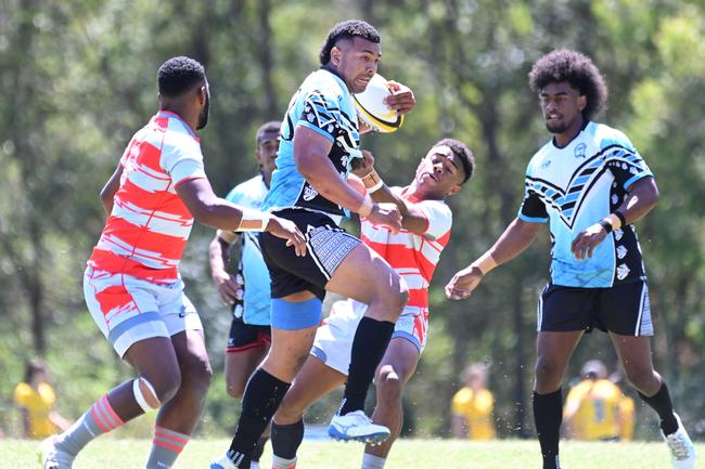 Fiji rugby 7's in Brisbane. Saturday October 6, 2024. Picture, John Gass