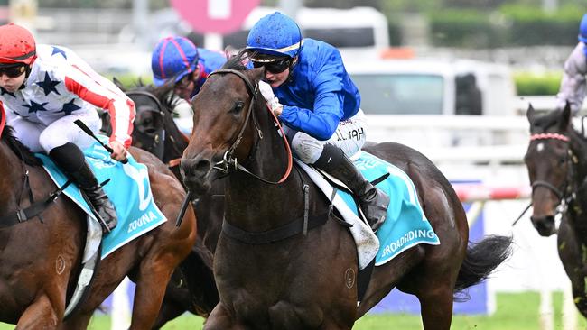 Broadsiding will need to create history when he contests the Golden Rose first-up. Picture: Grant Peters/Trackside Photography