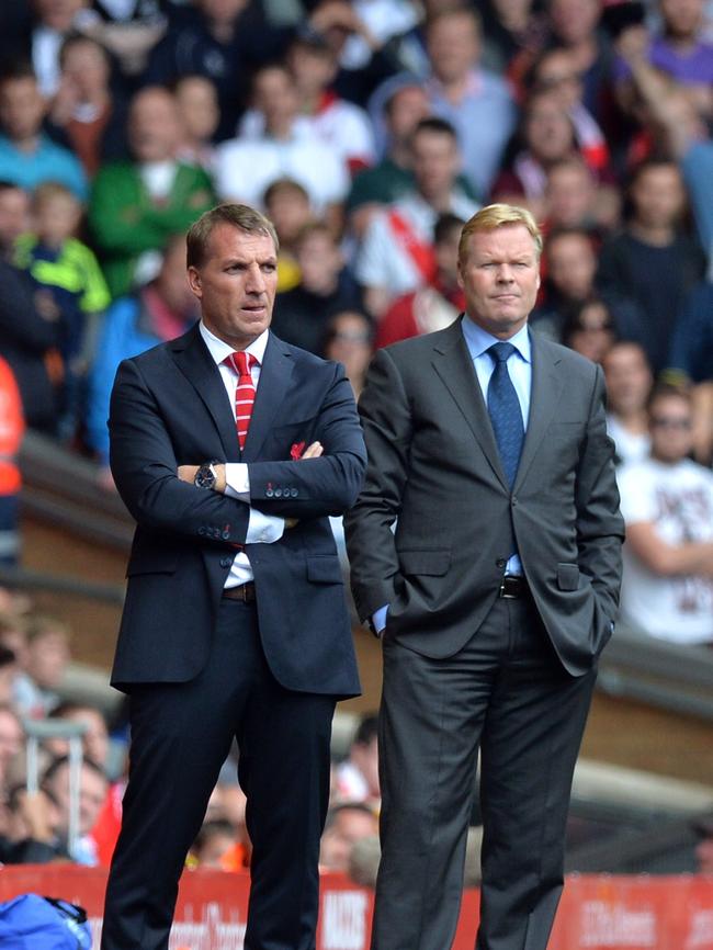 Rodgers and Koeman.