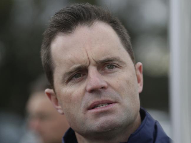 TAC Cup: Dandenong Stingrays v Oakleigh Chargers. Chargers coach Leigh Clarke. Picture: Valeriu Campan