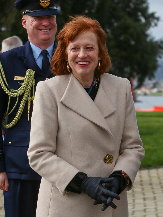 Her Excellency Barbara Baker, Governor of Tasmania. Picture: Linda Higginson