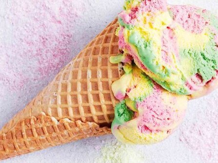 Fizzy sherbet ice-cream (see recipe at end of article).