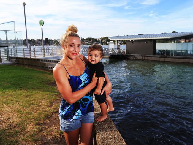 Drummoyne residents Jennifer Warren and son Sebastian / Picture: Toby Zerna