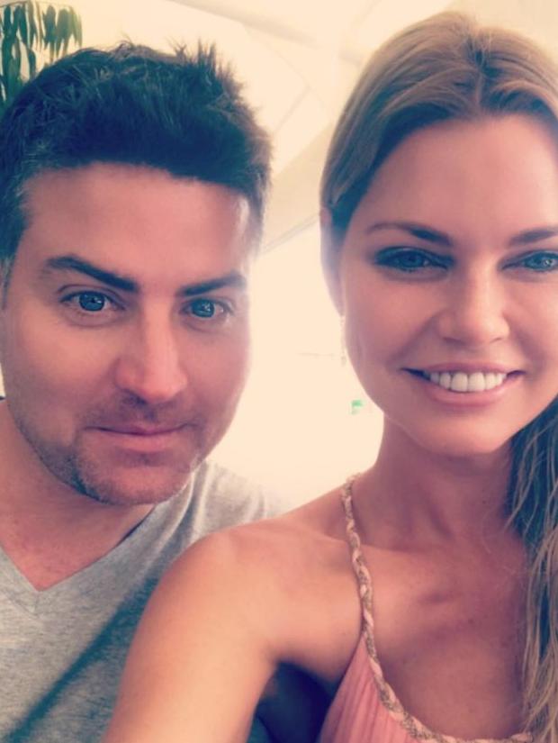 Stu Laundy and Sophie Monk