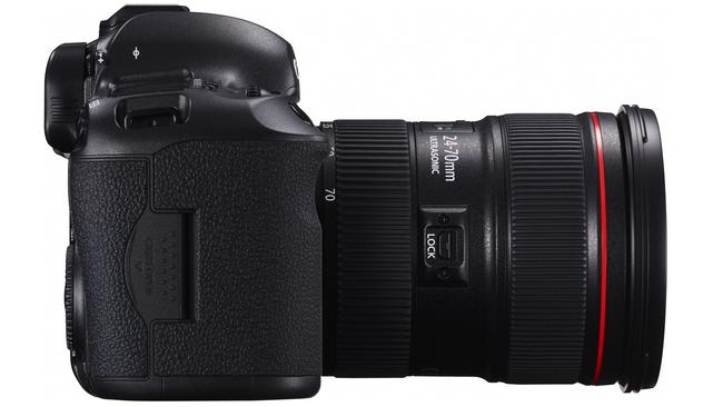 Weather-ready ... Canon’s EOS 5DS 50.6-megapixel DSLR camera is sealed for water-resistance.