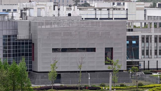 A general view shows the P4 laboratory at the Wuhan Institute of Virology in Wuhan in China's central Hubei province. Picture: AFP