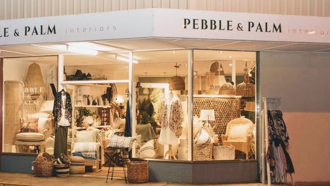 Pebble &amp; Palm Interiors at Warradle. Picture: Social media