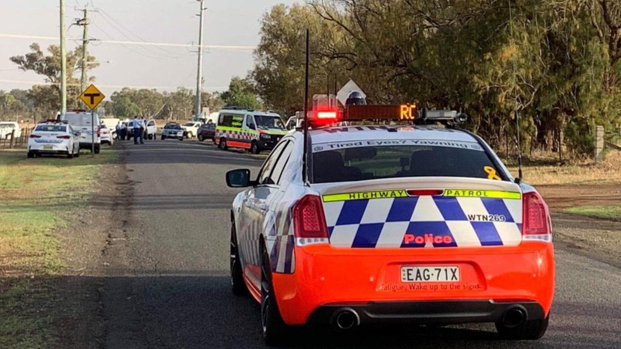 A child is among two people dead in a house fire in Tamworth. Emergency services were called to the property on Bylong Road in Hillvue at 5:30am. Picture: ABC