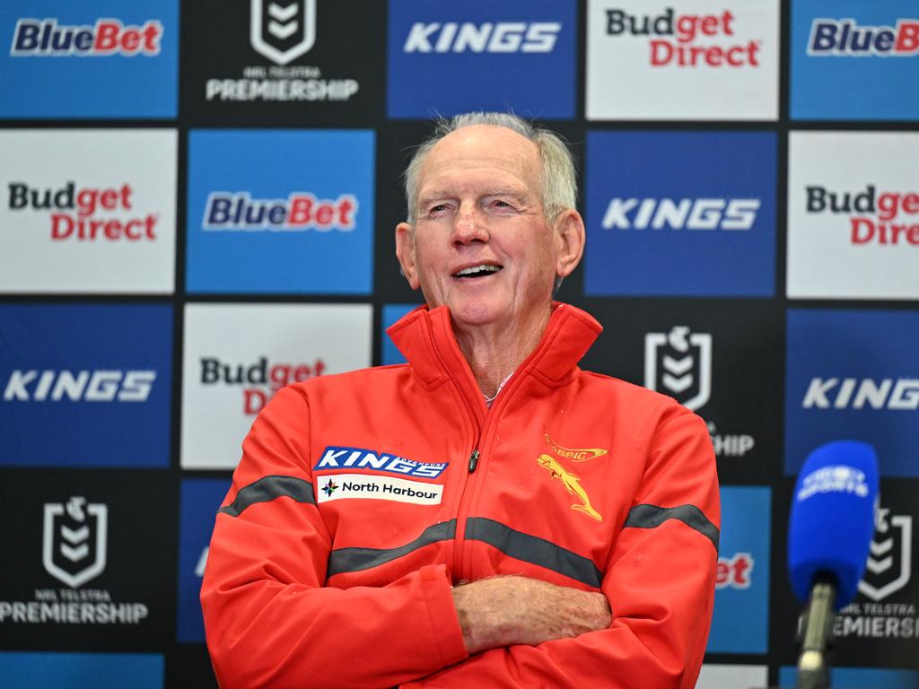 Wayne Bennett won’t be raiding the Dolphins when he returns to the Rabbitohs. Picture: NRL Photos