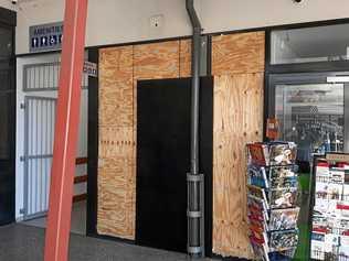 The Commonwealth Bank ATM near the Woolworths at Collingwood Park has been removed. Picture: Paul Alexander Facebook