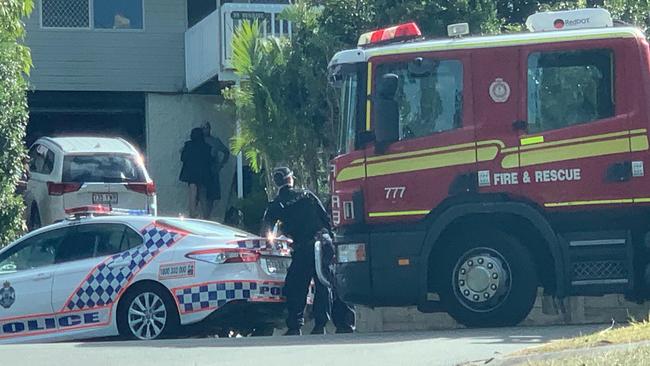 The Beenleigh street where Aaron Young was killed on the weekend.