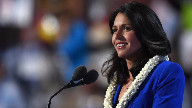 US Representative Tulsi Gabbard says she will run for president in 2020. Picture: AFP