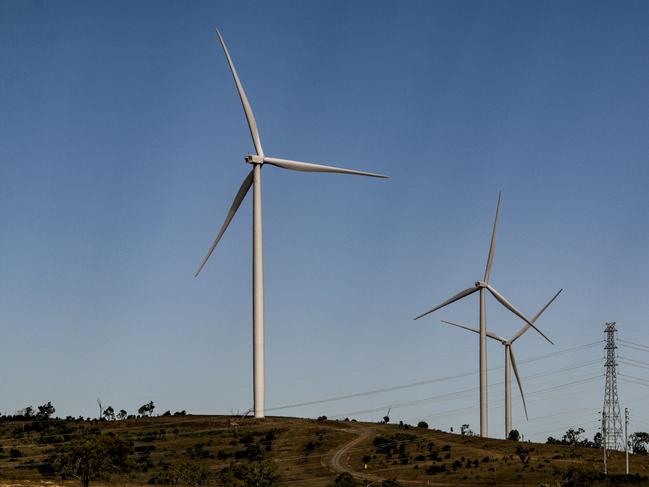 Coopers Gap Wind Farm, Boyenside. wind farm generic Picture: Dominic Elsome