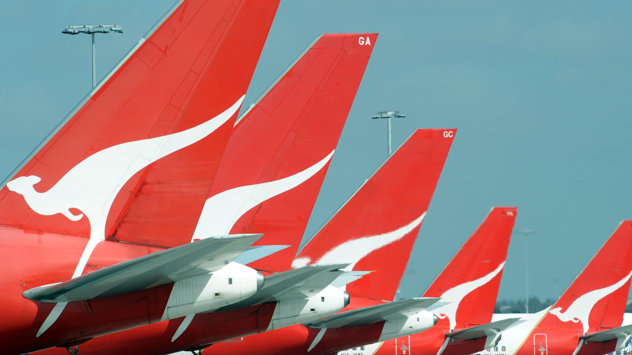 Qantas will be the first airline to test digital travel passes for passengers on flights from New Zealand. Picture: AAP