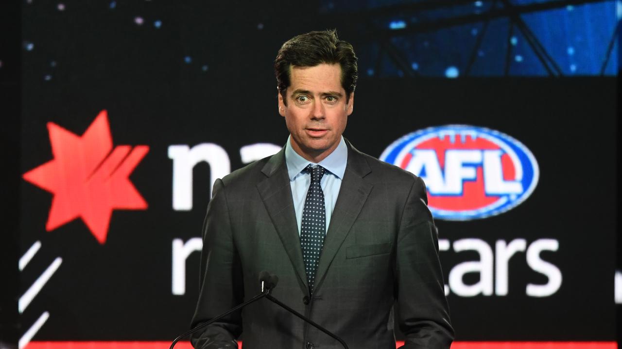 Gillon McLachlan. (AAP Image/James Ross)