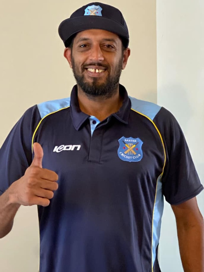 New Baxter coach Adeel Hussain. Picture: Baxter Cricket Club