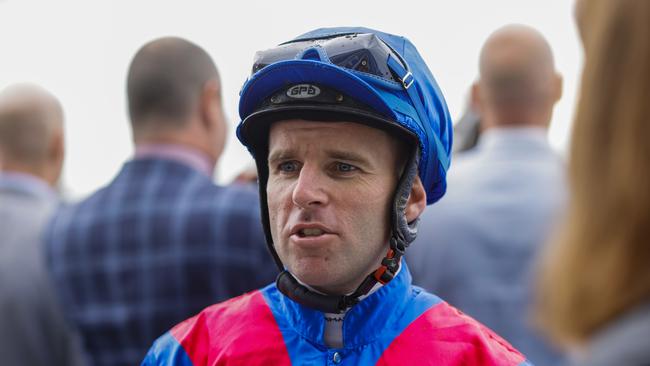 Tommy Berry can claim consecutive races on Wednesday with Sirens Star and Arch Of Titus. Picture: Getty Images