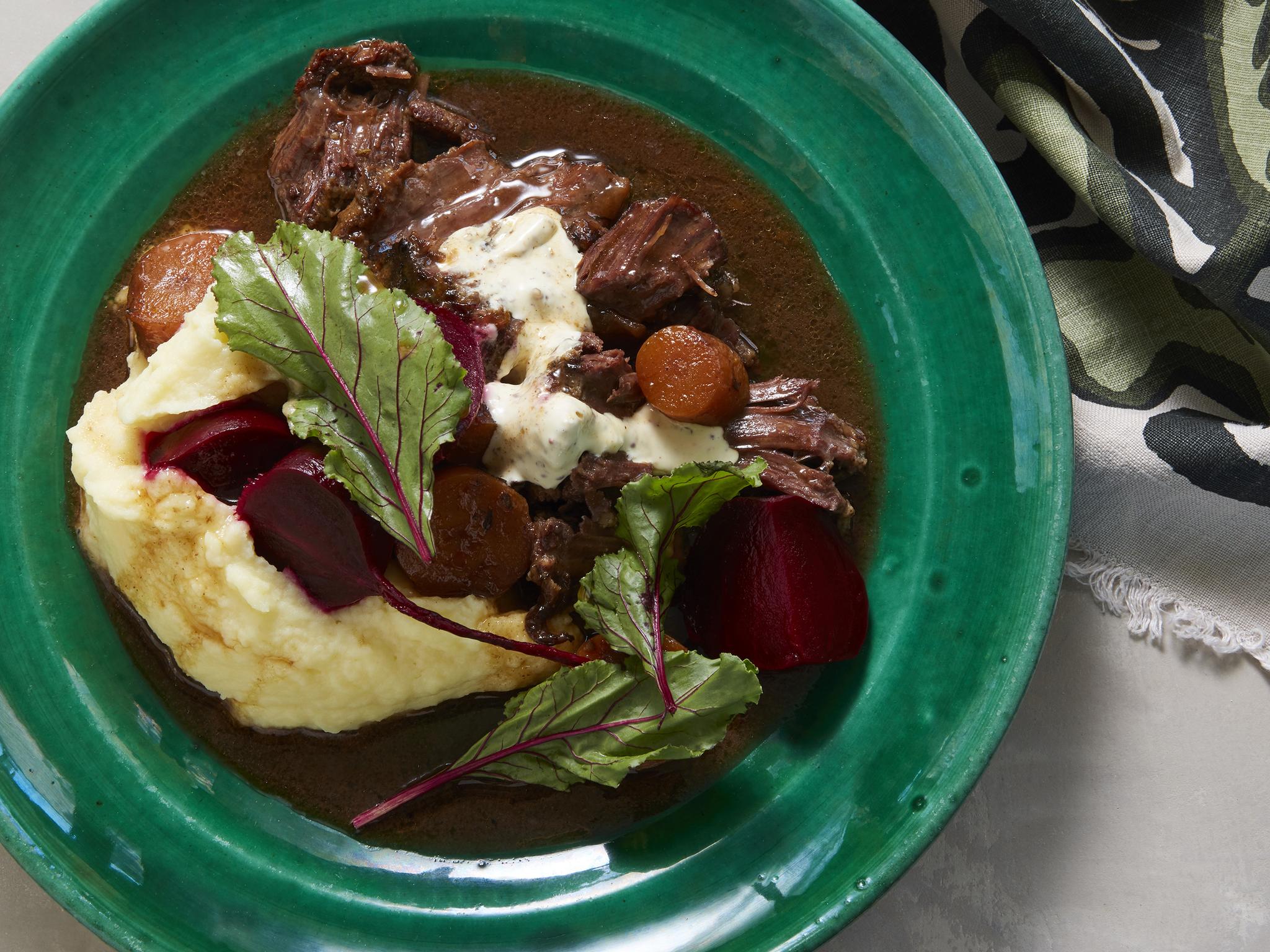 Braised Beef Cheeks - Cooking Gorgeous