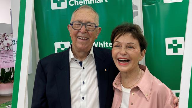 Terry and Rhonda White, founders of the Terry White Group of pharmacies, have announced their retirement.