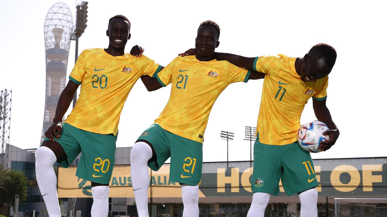 Thomas Deng, Garang Kuol and Awer Mabil were all born in Africa, before migrating to Australia.