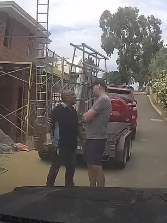 Online viewers praised the driver for keeping his cool, while some criticised the tradie’s actions as a petulant ‘hissy fit’. Picture: Dashcam Owners Australia