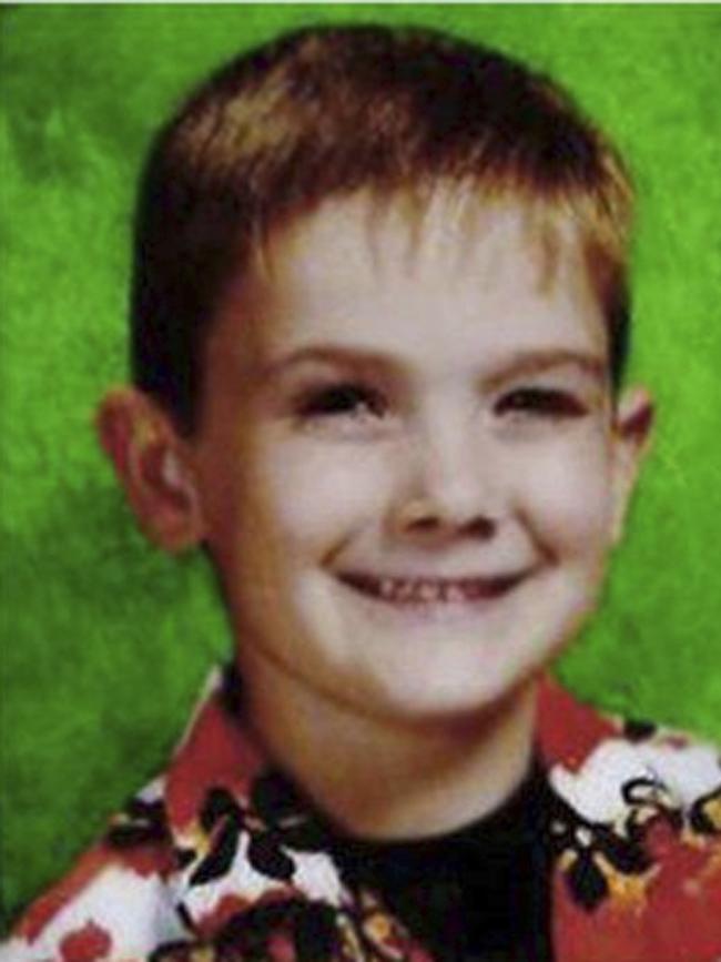 A picture of Timmothy Pitzen before he went missing. Almost eight years on, a teenager has told police he is the missing boy. Picture: Aurora Police Department via AP