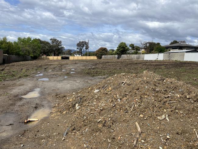 The former childcare site was sold and cleared. Picture: Erin Constable