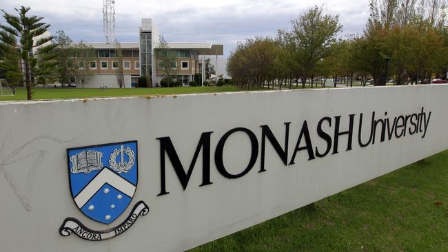 Monash University was allegedly a planned target of the Melbourne teen. Picture: Richard Serong