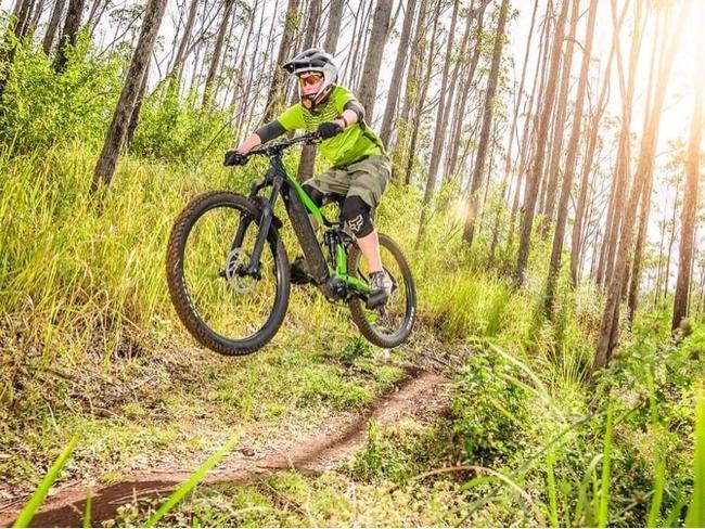 BIKE SKILLS: Kyogle MTB Club are running an 8 week mountain bike skills course commencing 9am Sunday 6June, 2021 with an accredited coach for riders aged 12 years plus. Photo courtesy Danny Wilkinson